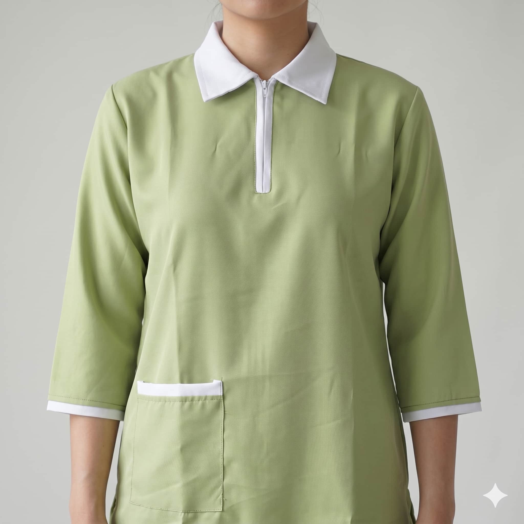 Tranquil Sage Maid Uniform - Light Green