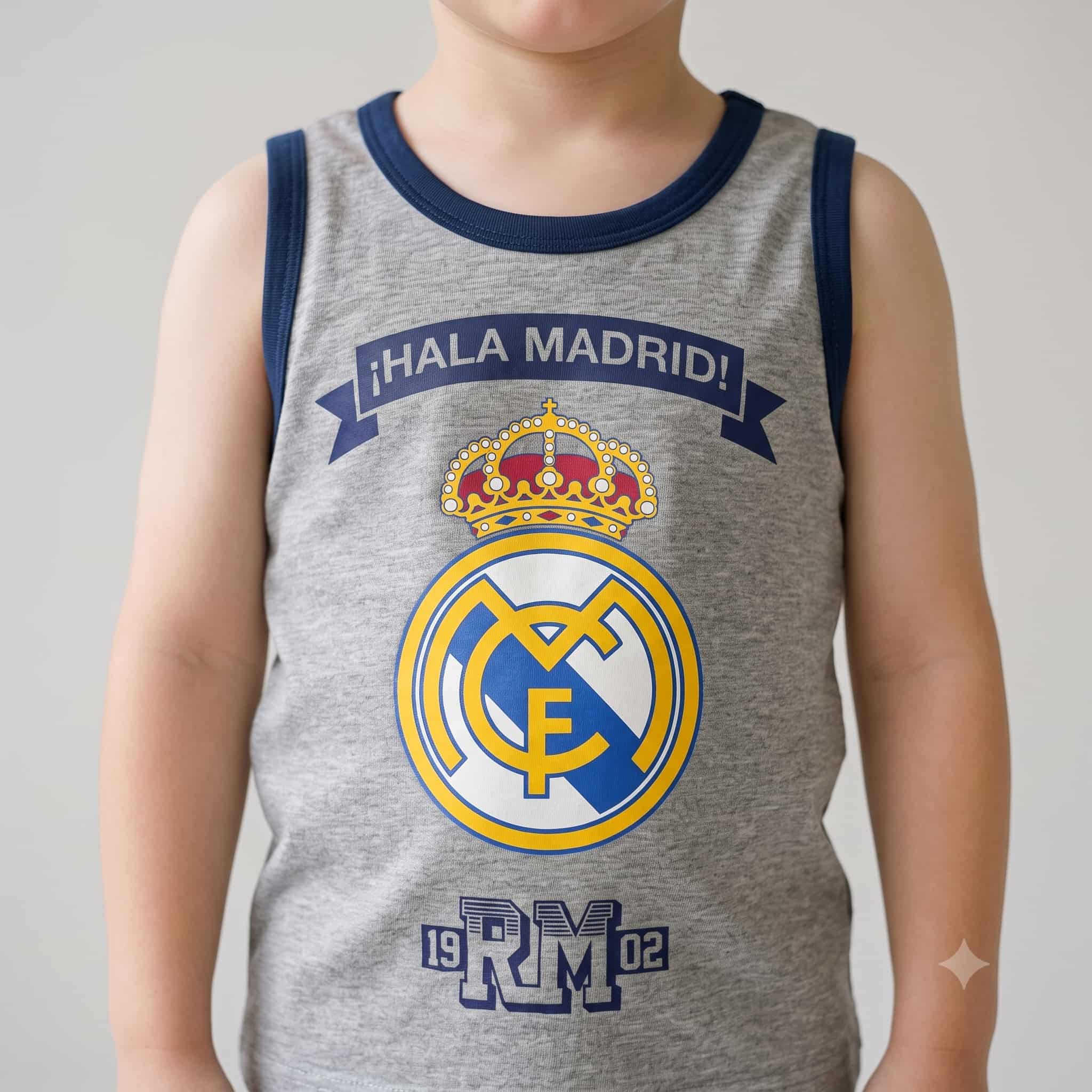 Real Madrid Boys Inner Set - Grey