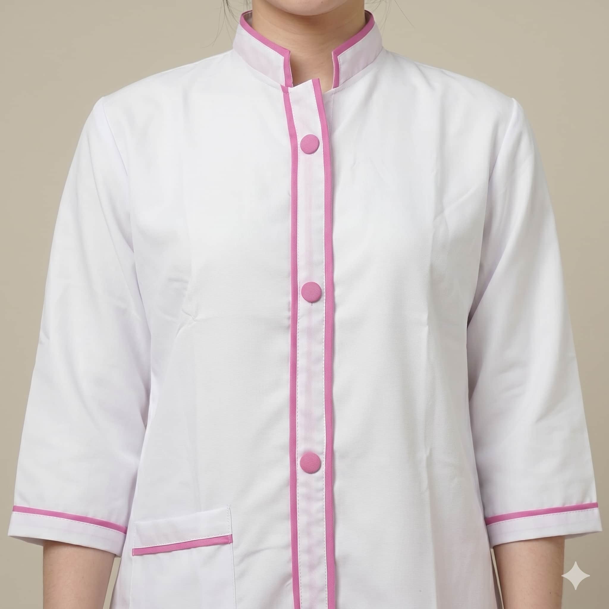 Blush Harmony Maid Uniform - Pink and White