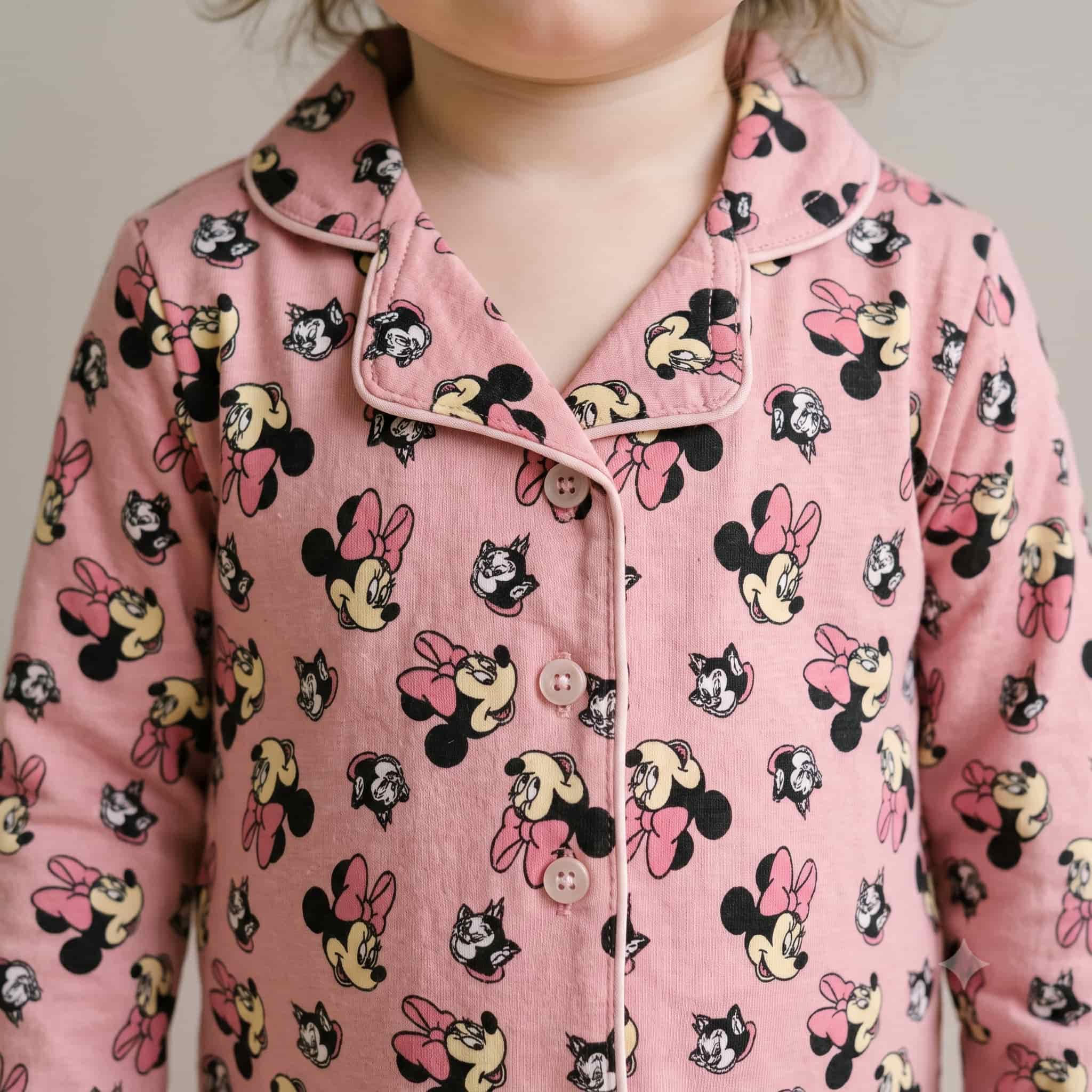 Playful Pals Baby Girls Full Sleeves Pajama Set - Dark Pink