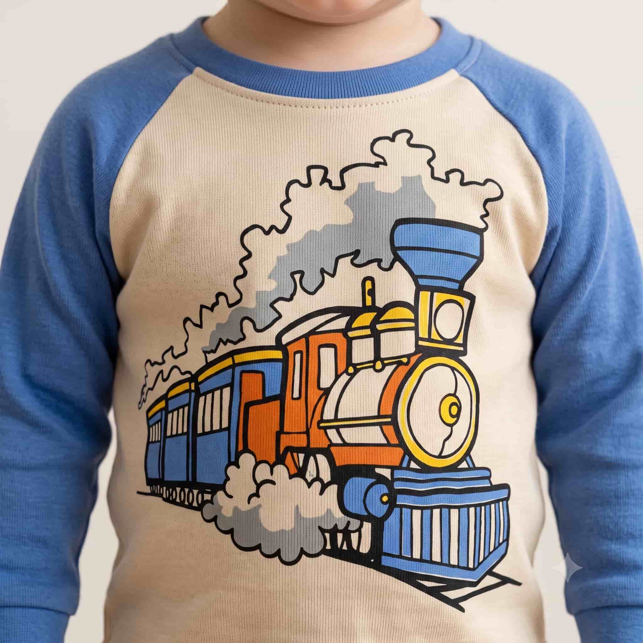 Dream Express Baby Boys Full Sleeves Pajama Set - Biege
