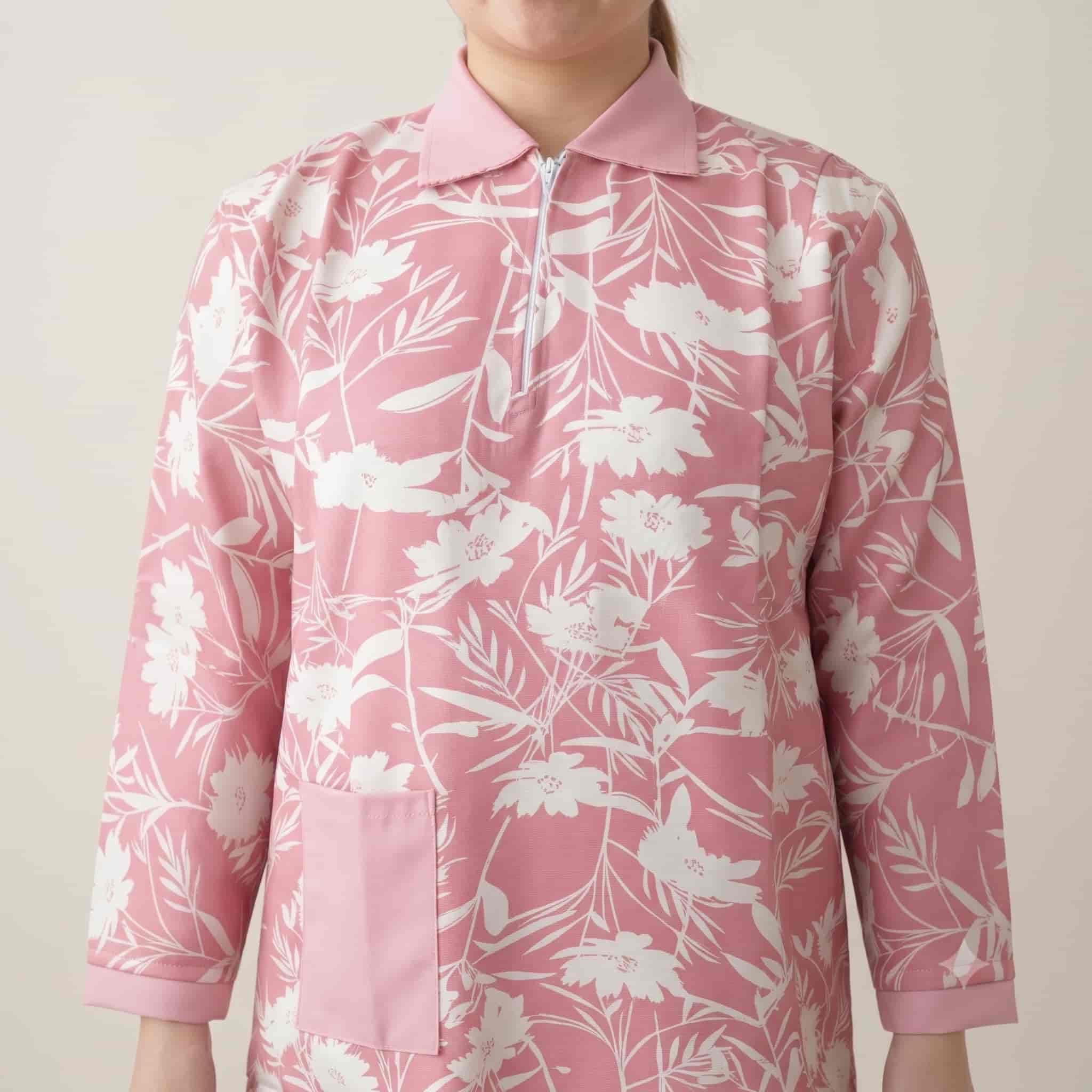 Blush Botanical Maid Uniform Set - Pink