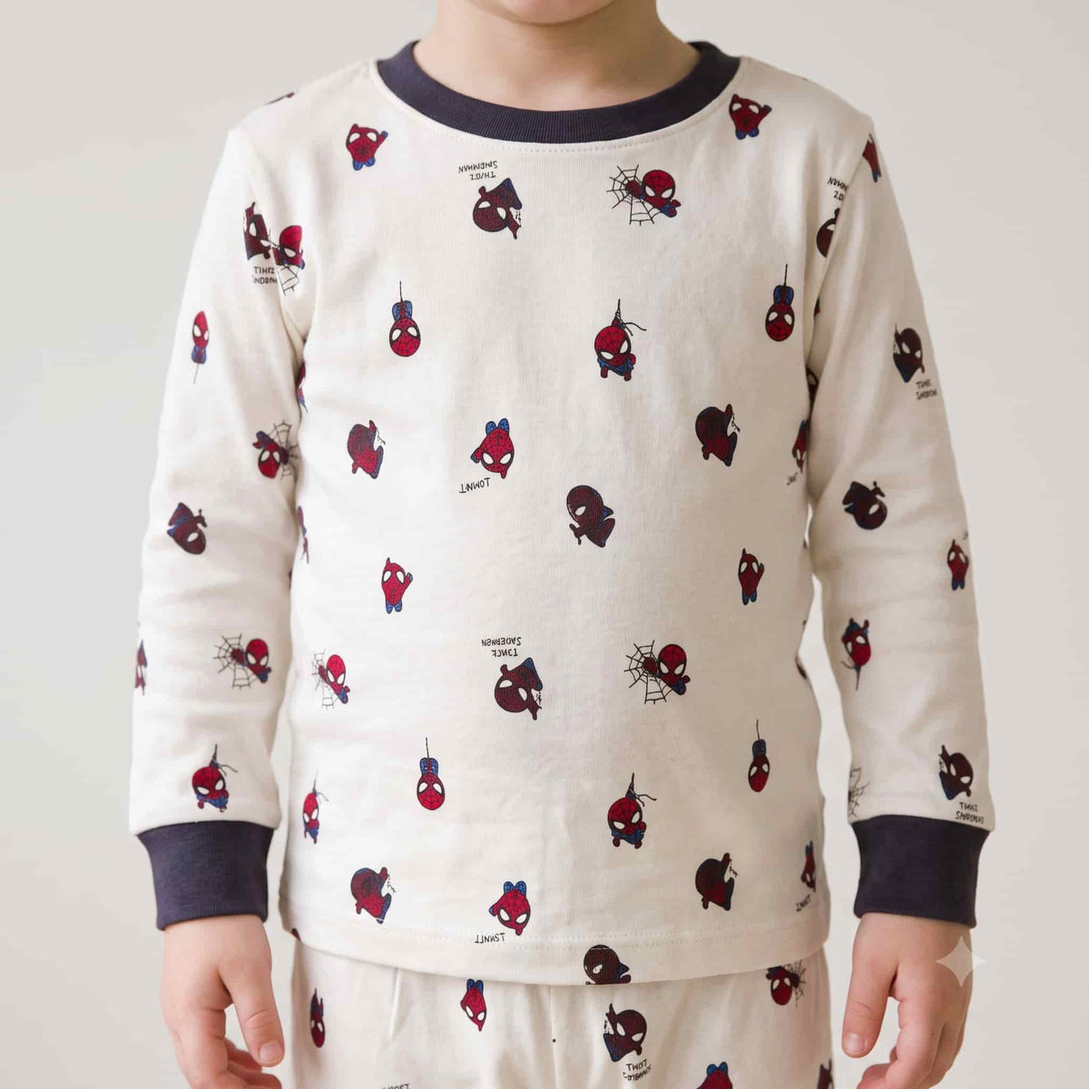 Spier Man Boys Full Sleeves Pajama Set – Off White