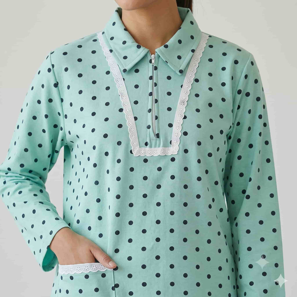 Mint Melody Maid Winter Uniform Set – Mint Green