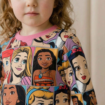 Princess Girls Disney Pajama Set - Multicolor