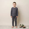 Construction Crew Boy Pajama Set- Dark Grey