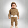 Cute Hedge Baby Boy Bodysuit- Brown