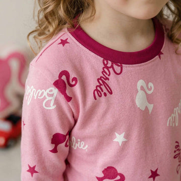 Barbie Girls Disney Pajama Set - Pink