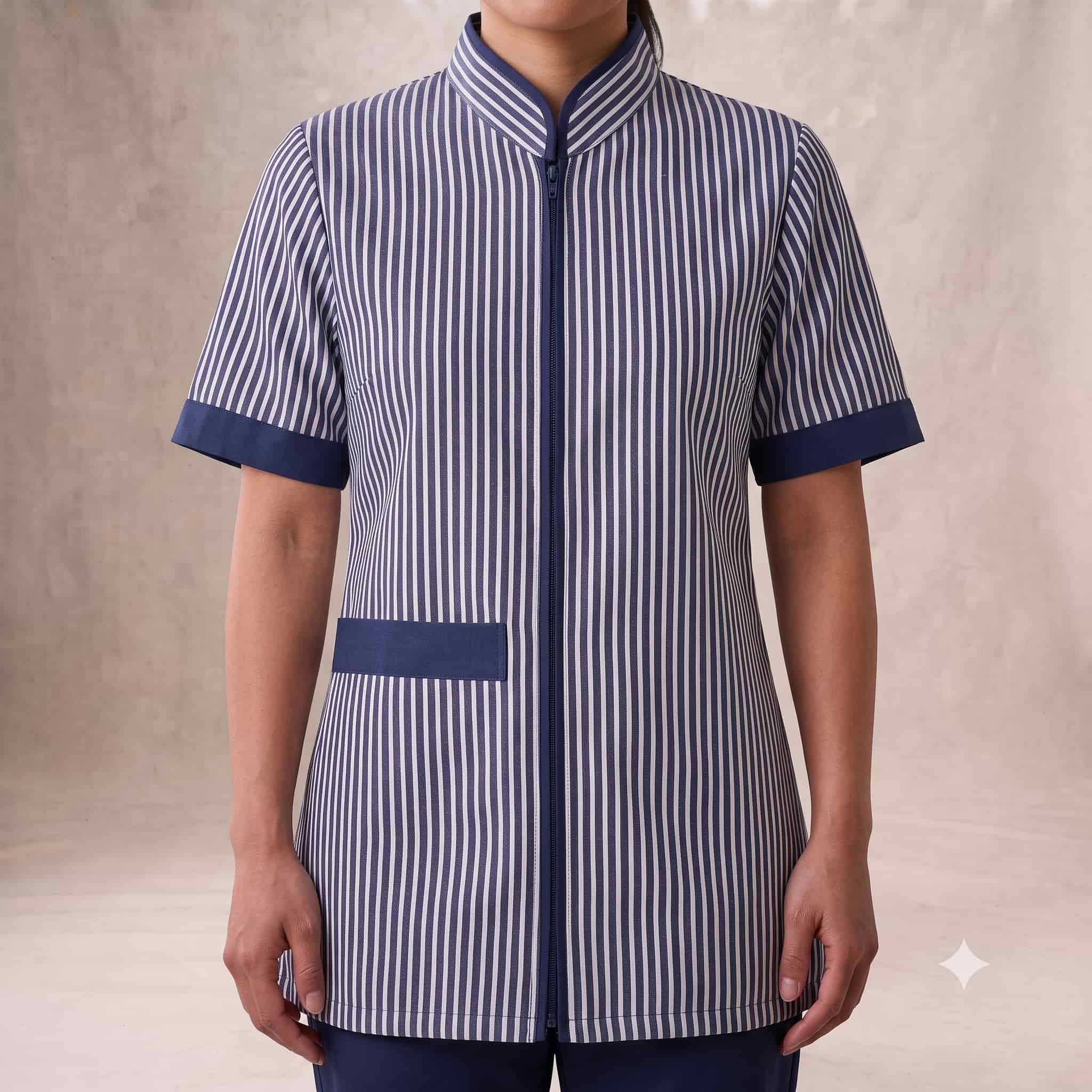 Navy Line Maid Uniform Set – Navy Blue