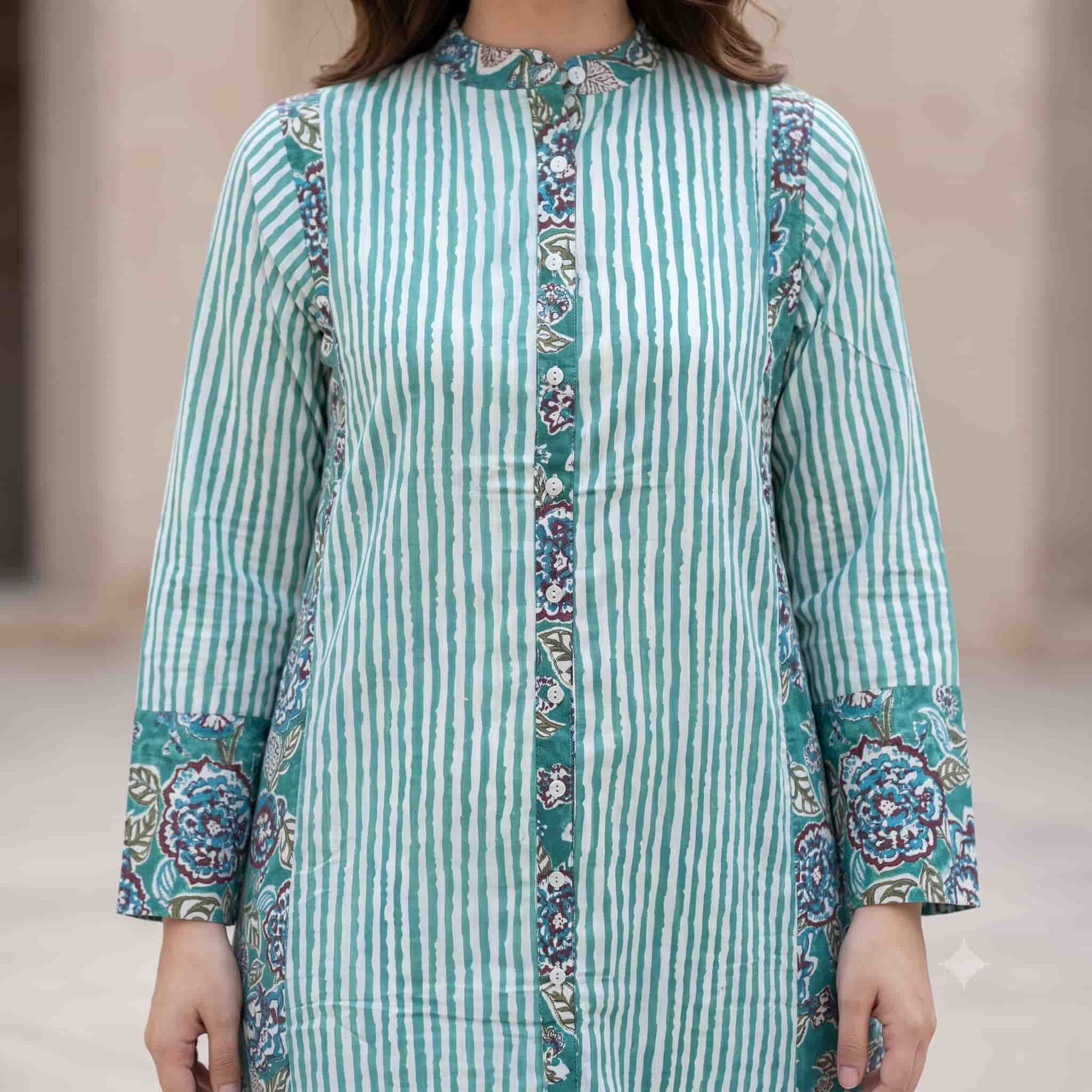 Coastal Stripes Women Darra - Teal