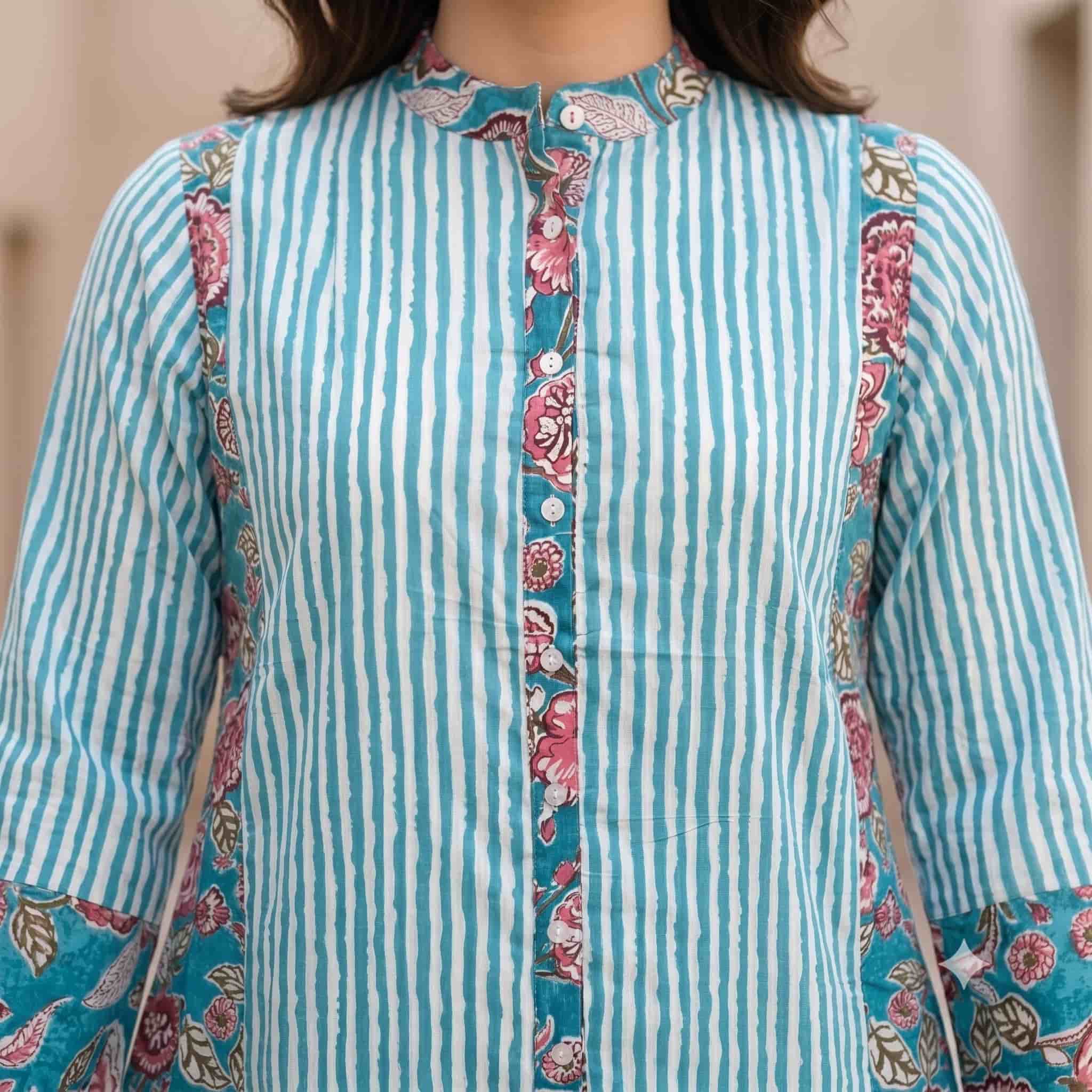 Sky Stripes Women Darra - Blue