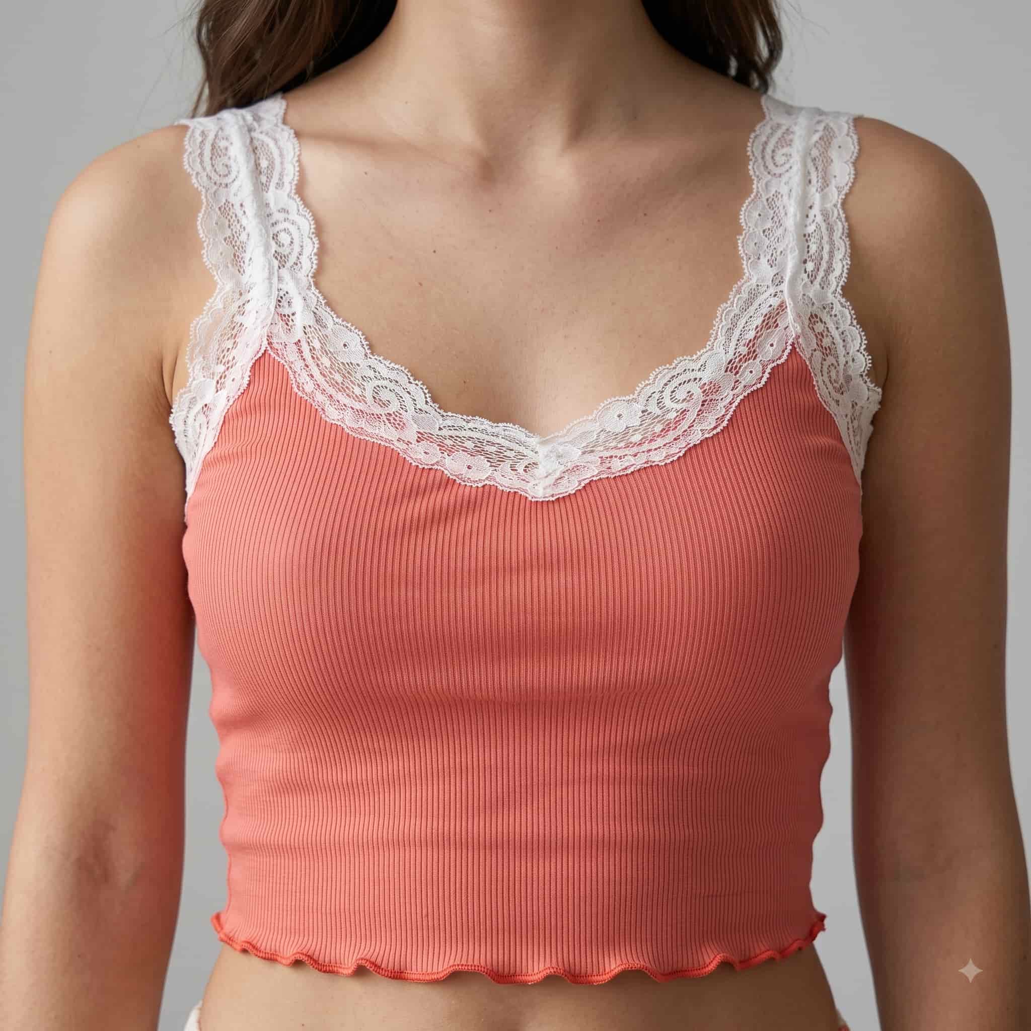 Coral Bliss Women Sleepwear Camisole Pajama Set - Coral