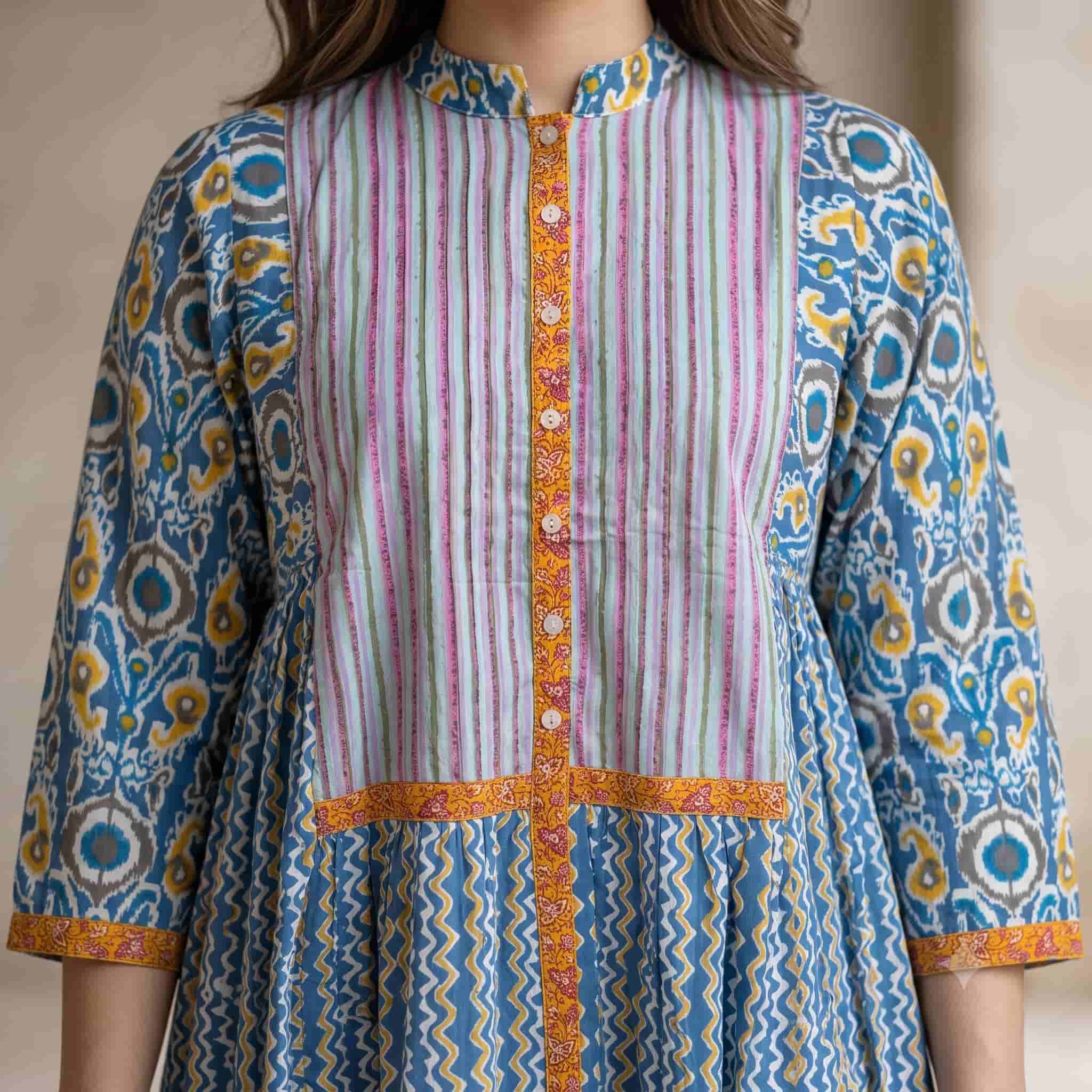 Azure Artisan Women Darra - Blue
