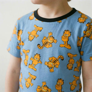 Garfield Boys Full Sleeves Pajama Set - Blue