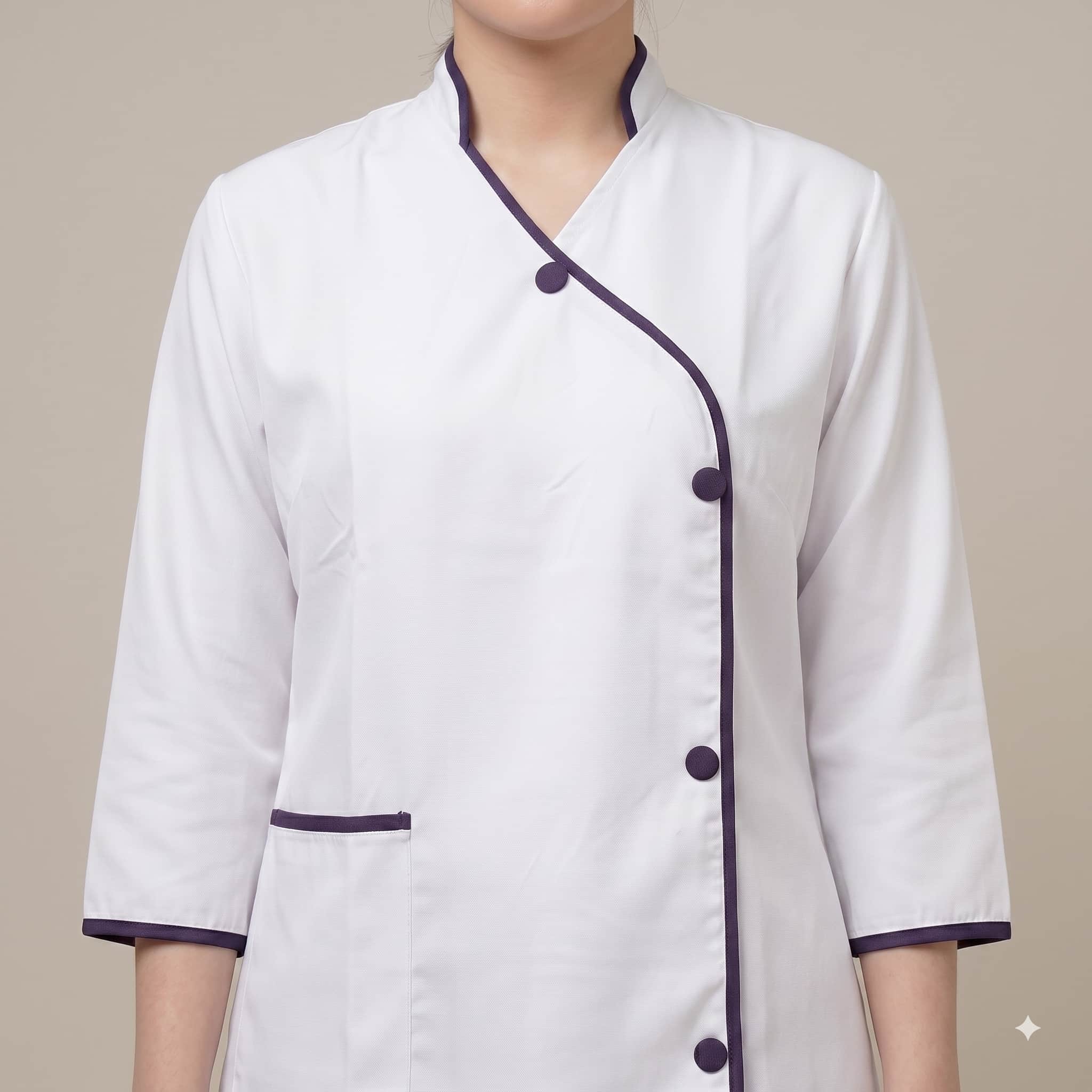 Classic Charm Maid Uniform - Plum