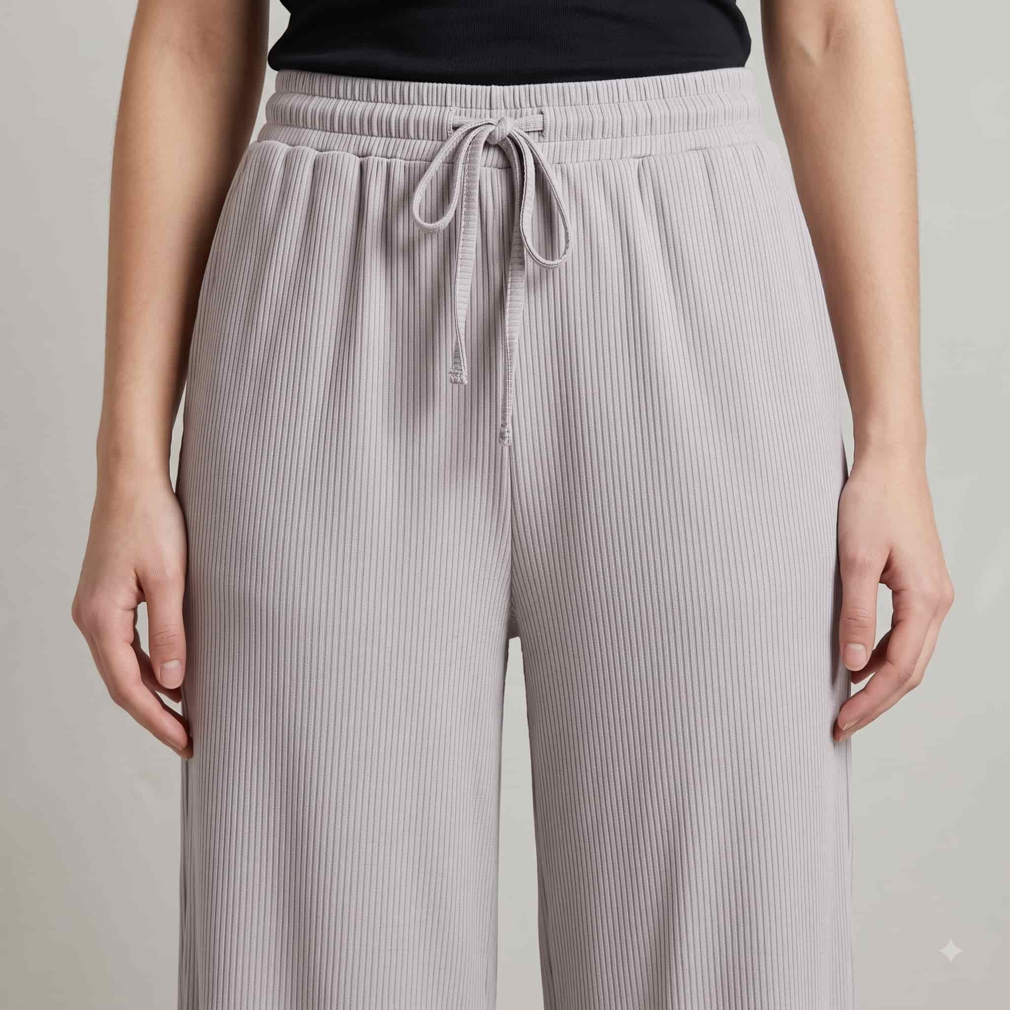 Dove Drift Women Leggings With - Light Grey