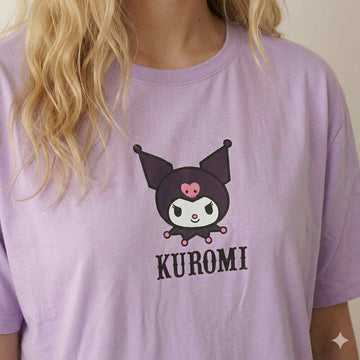Kuromi Women Midi Set - Purple