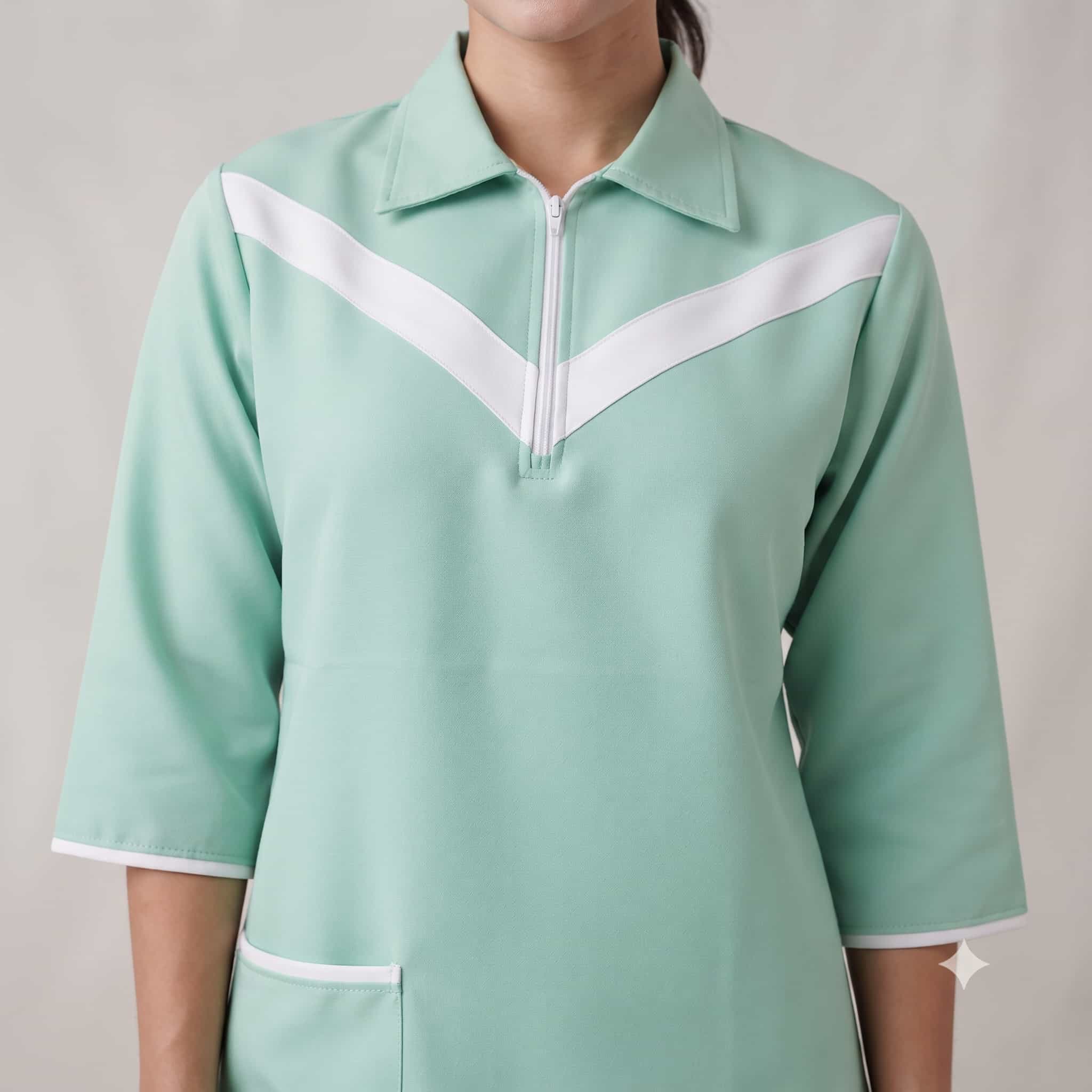 Mint Breeze Maid Uniform Set – Mint Green
