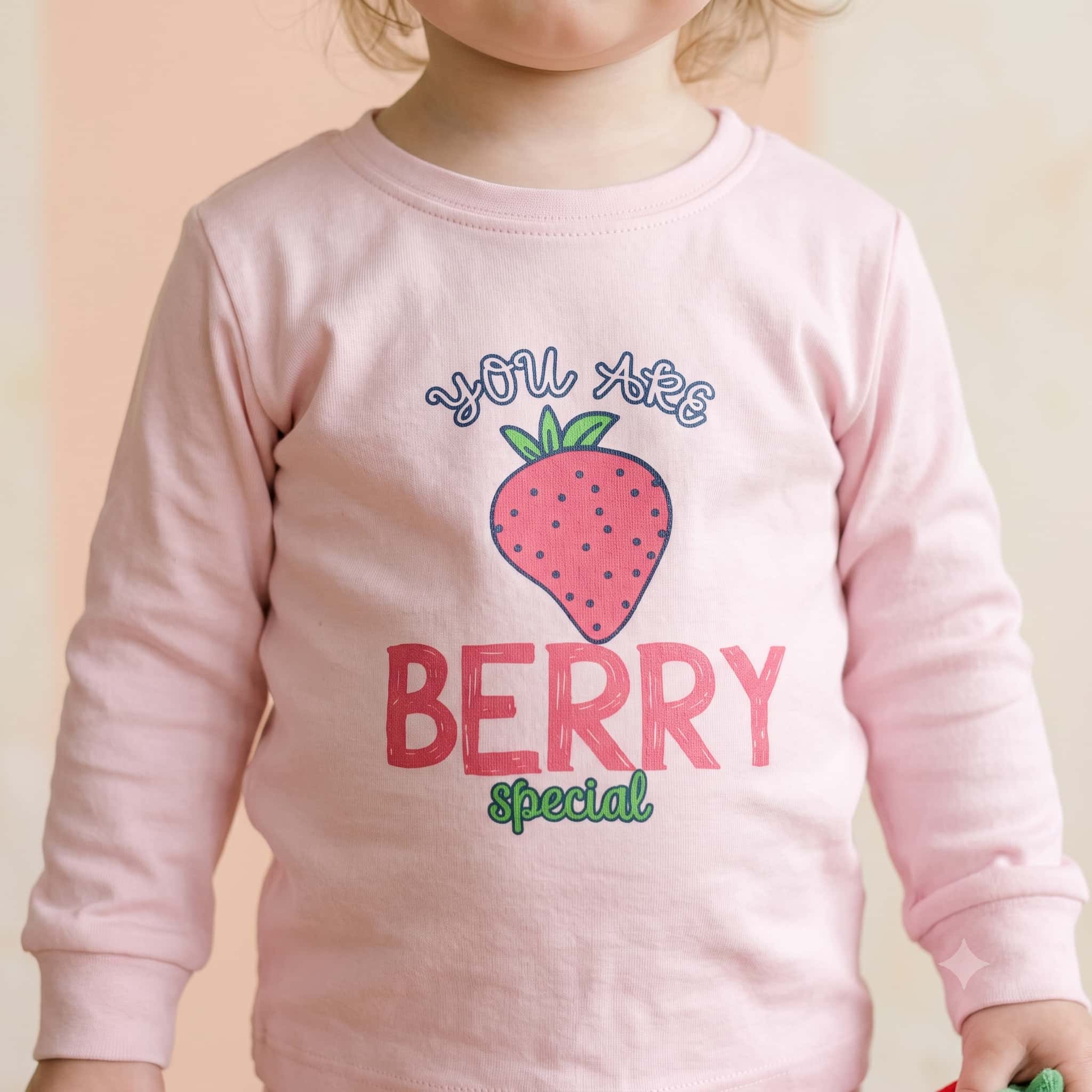 Berry Special Baby Girls Full Sleeves Pajama Set - Light Pink