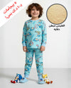 Sonic Boy Fleece Pajamas Set- Light Blue