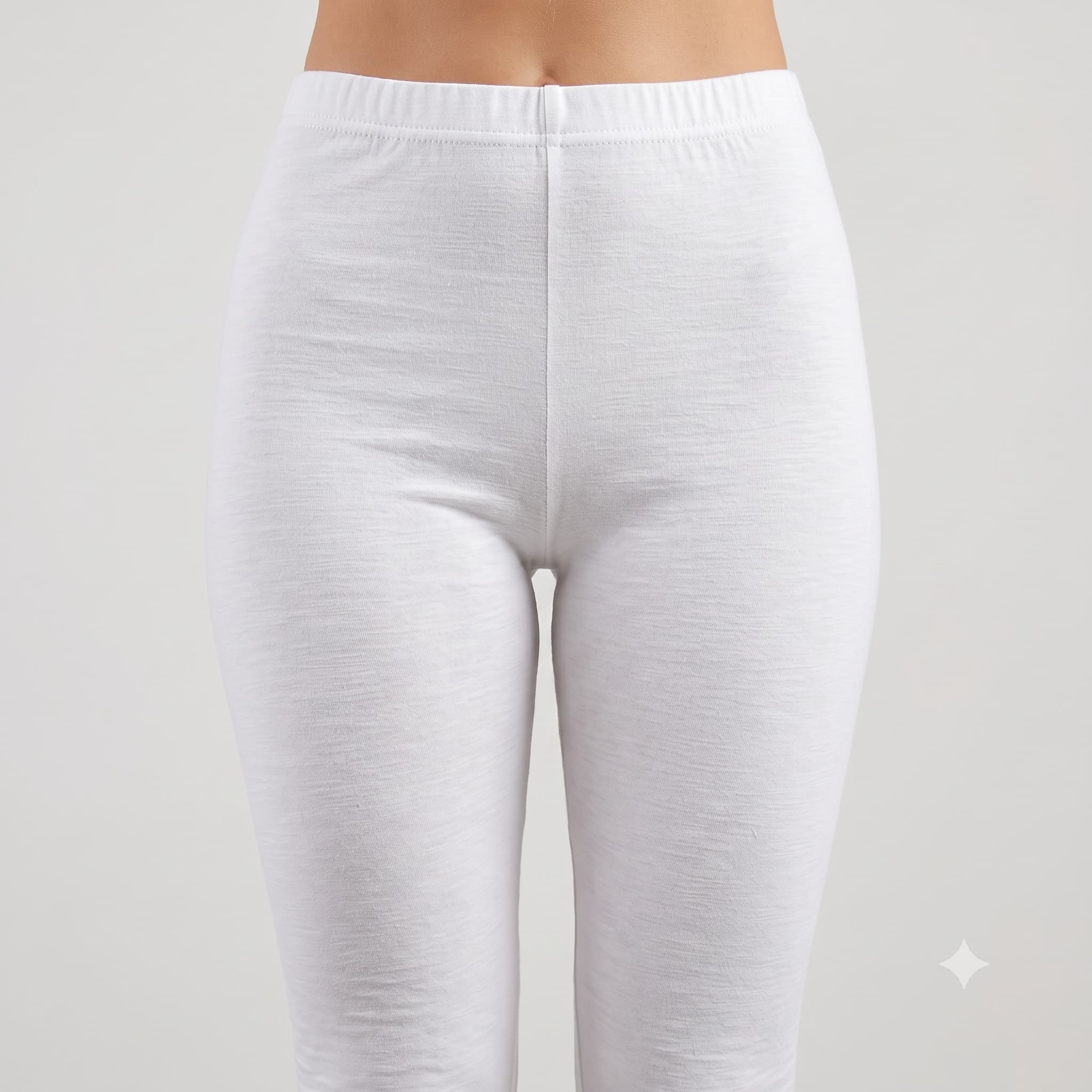 Pure Grace Women Leggings - White