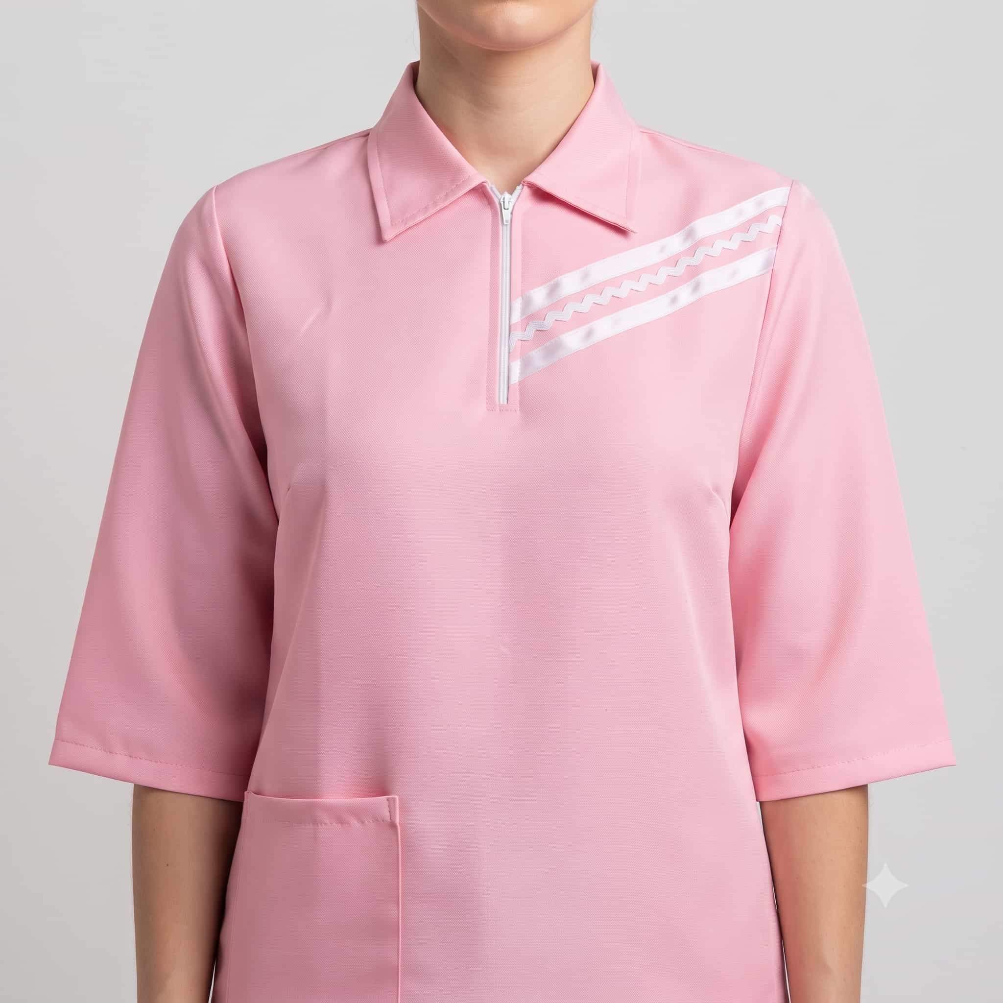 Blush Wave Maid Uniform Set – Pink