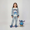 Stitch 3pc Girl Training Suit Set- Blue