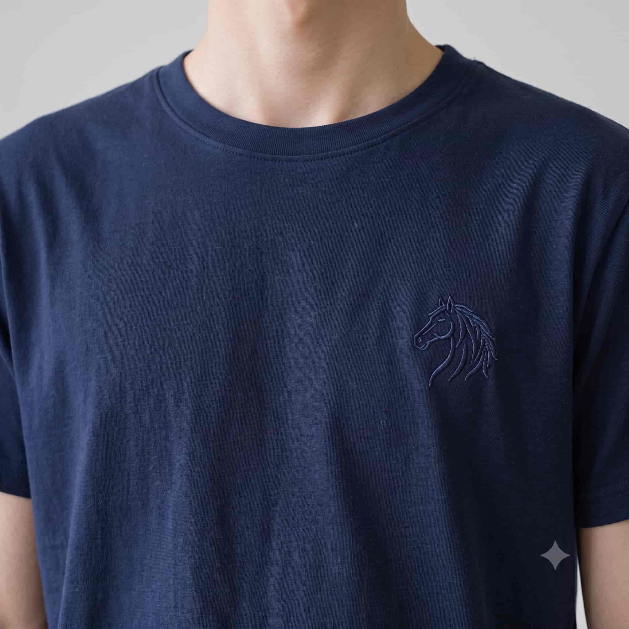 Royal Stallion Boys Half Sleeves Pajama Set - Navy Blue