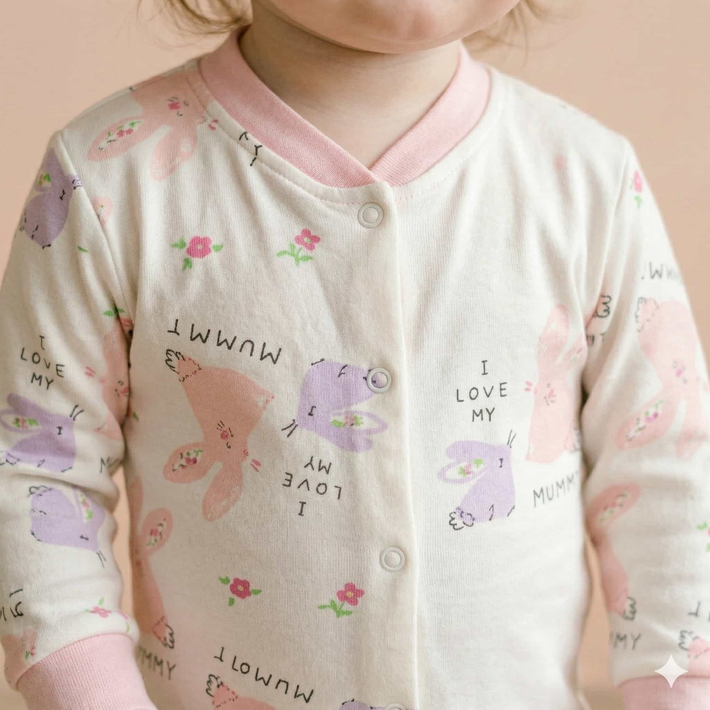 Love My Mummy Baby Girl Set - Pink