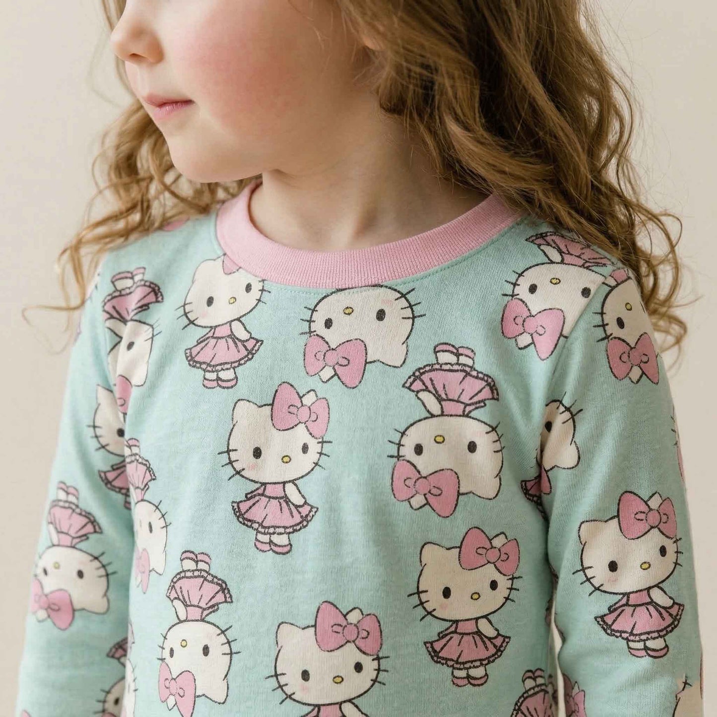 Hello Kitty Girls Disney Pajama Set - Blue