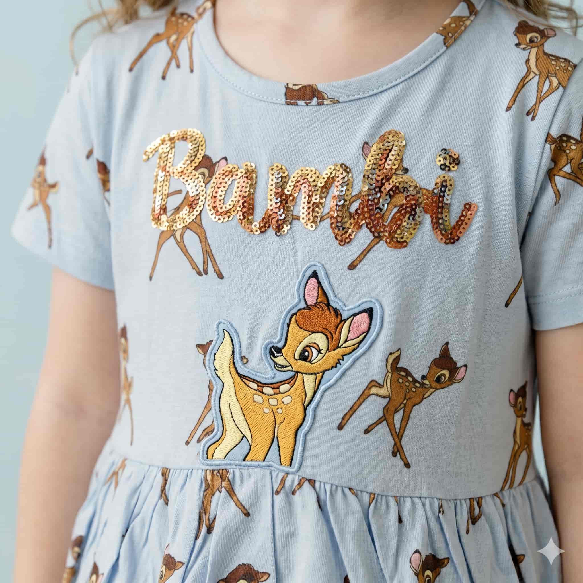 Bambi Girls Frock - Blue