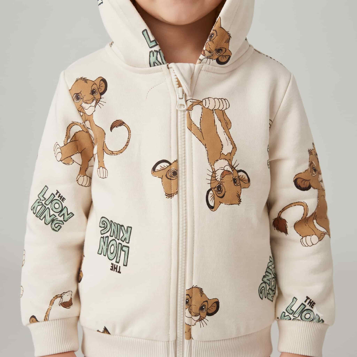 Simba Boys Winter Full Sleeves Pajama Set – Cream