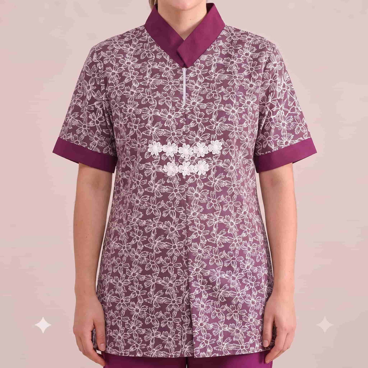Plum Blossom Maid Uniform Set – Plum
