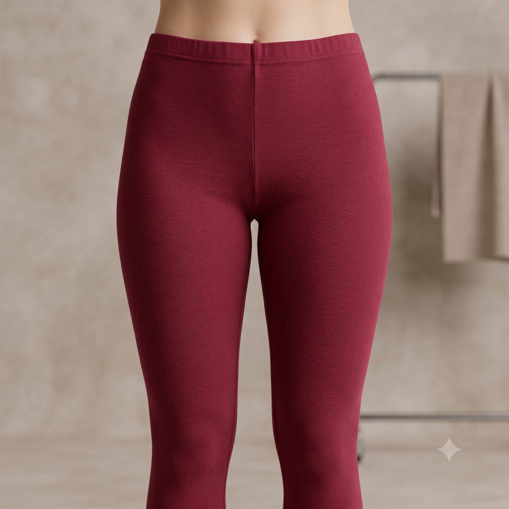 Berry Bliss Women Leggings - Maroon