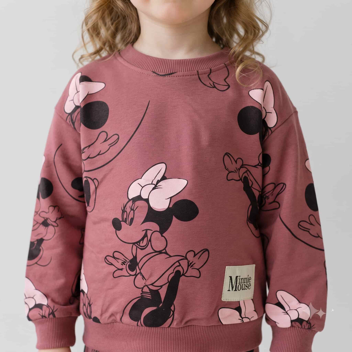 Minnie Mouse Girls Winter Full Sleeves Pajama Set – Dusty Rose