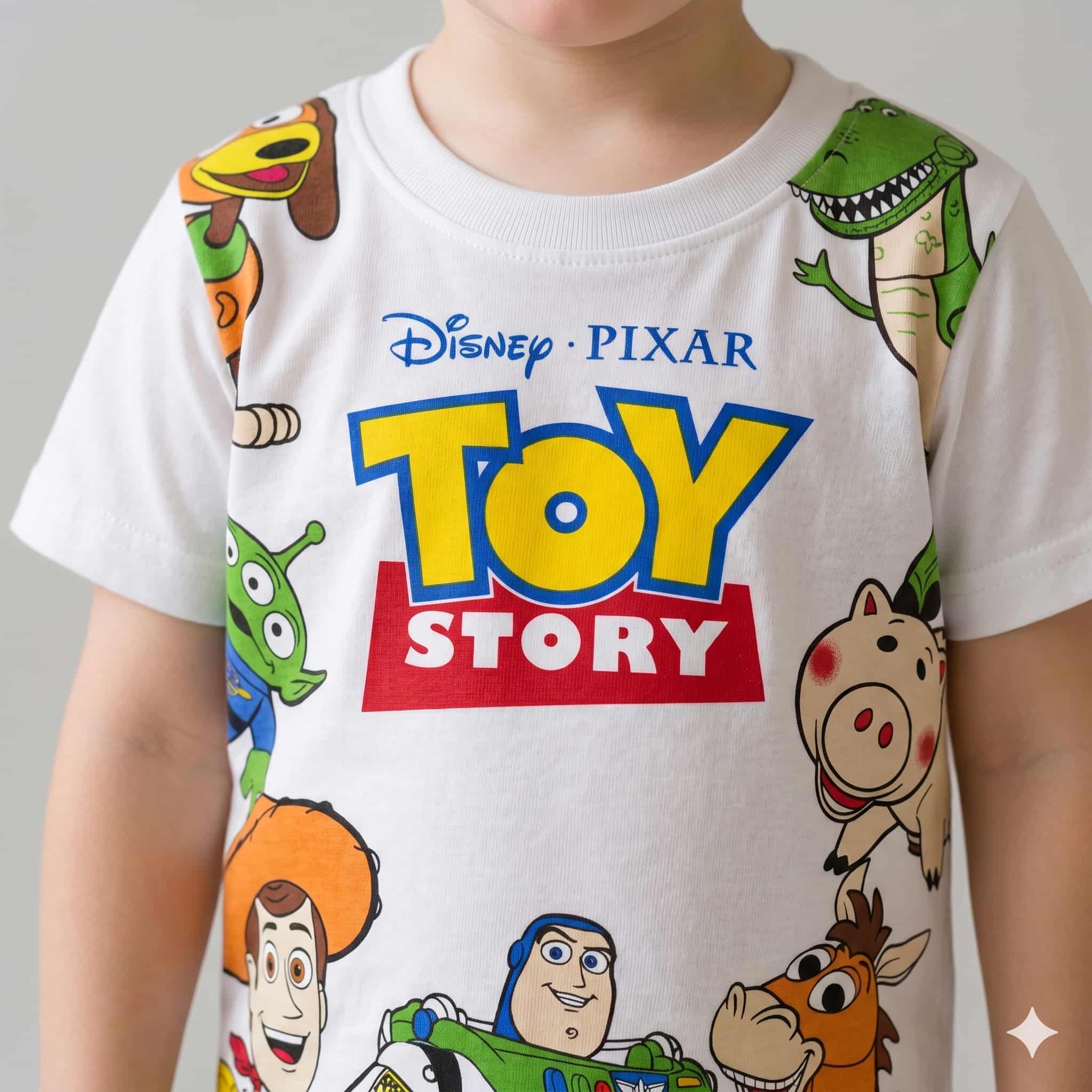Toy Story Boys Short Set - White