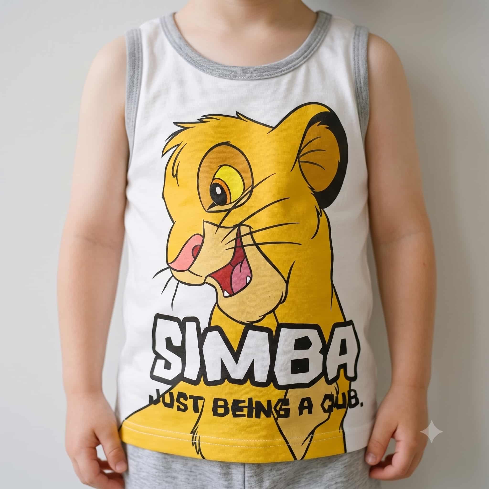 Simba Boys Inner Set - White