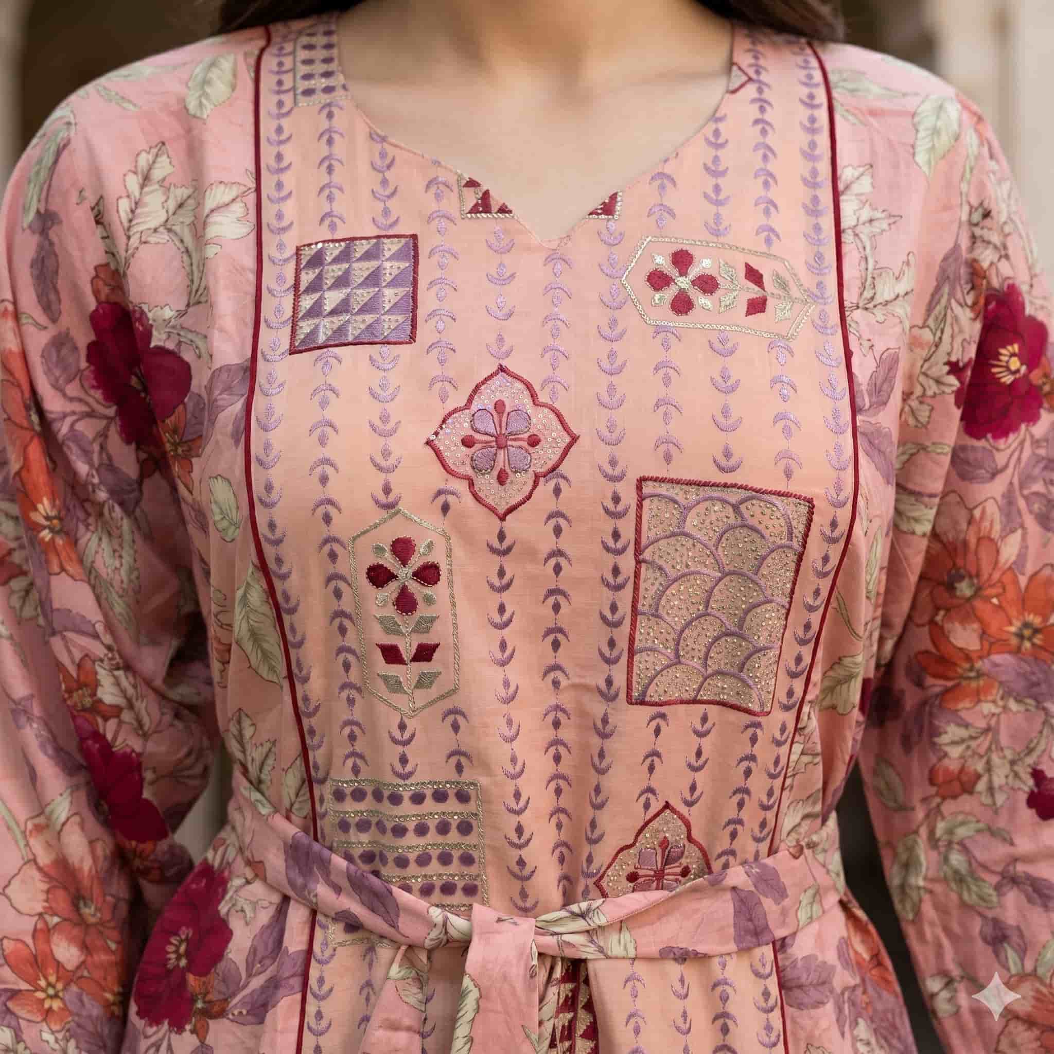 Blush Mosaic Women Darra - Peach