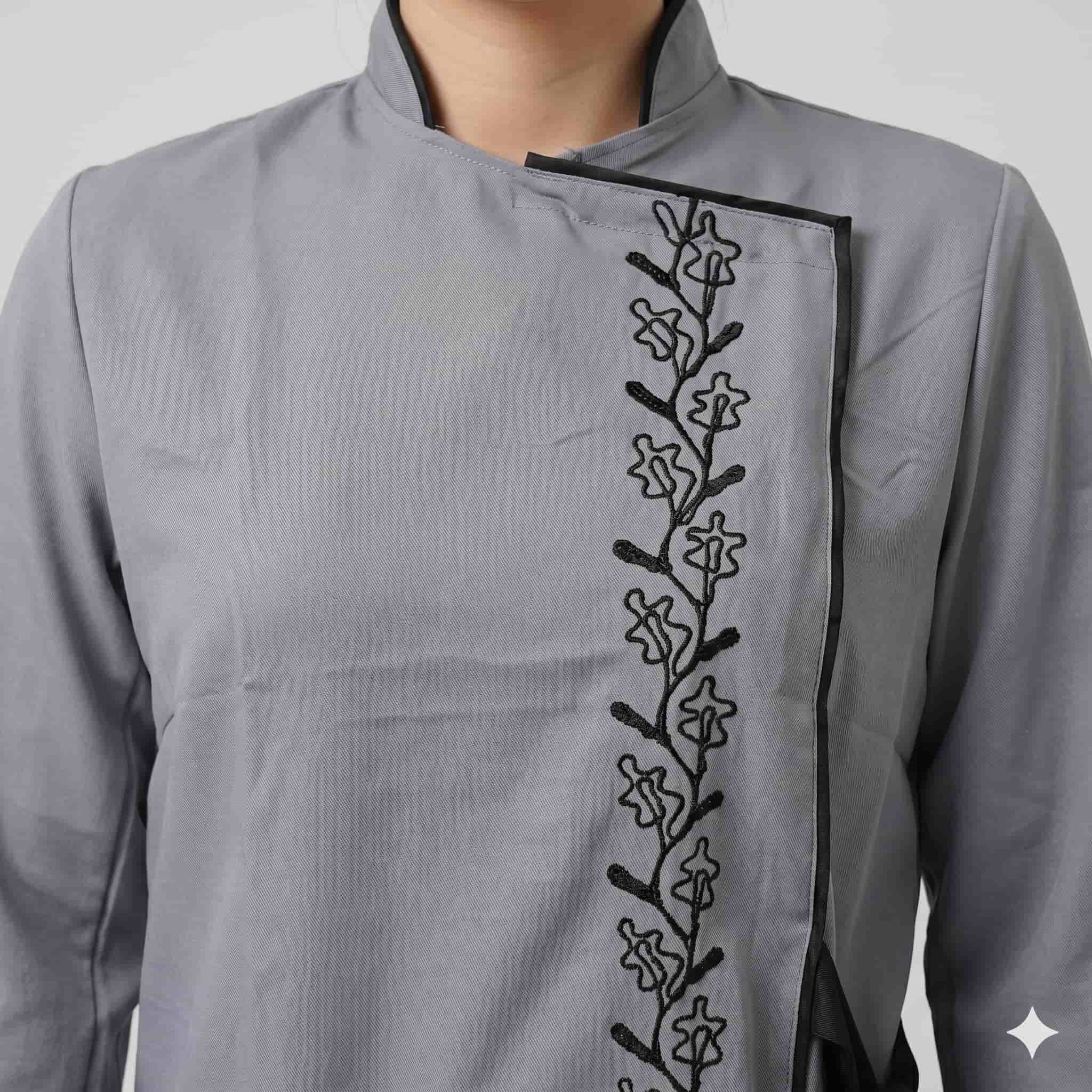 Graphite Flora Maid Uniform - Grey