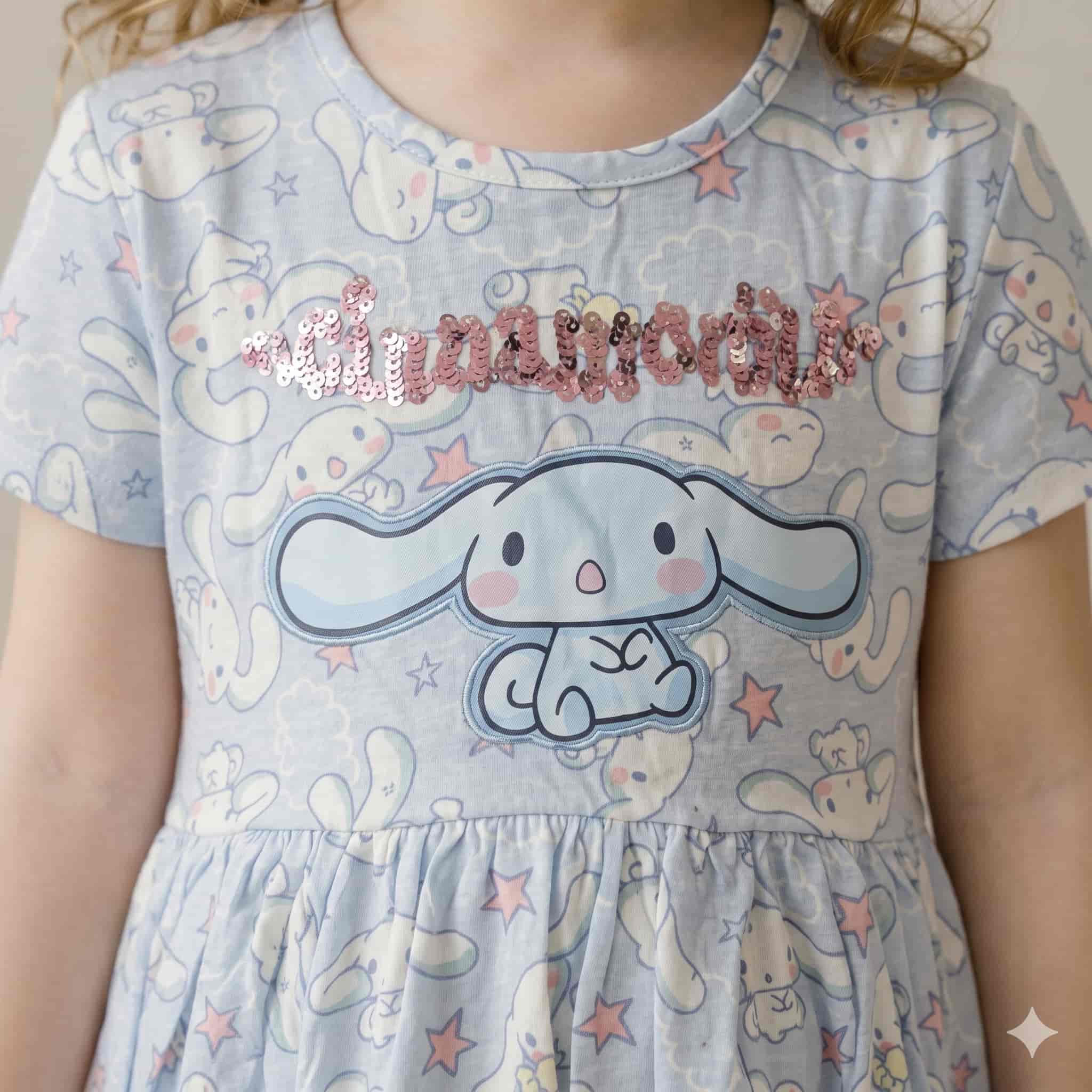 Cinnamoroll Girls Frock - Blue