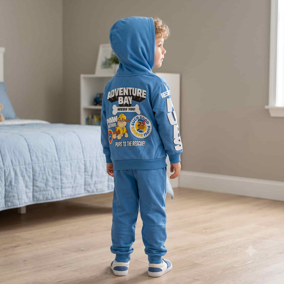 Paw Patrol Boys Winter Full Sleeves Pajama Set – Blue