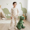 Dino World Boy Pajama Set- Beige