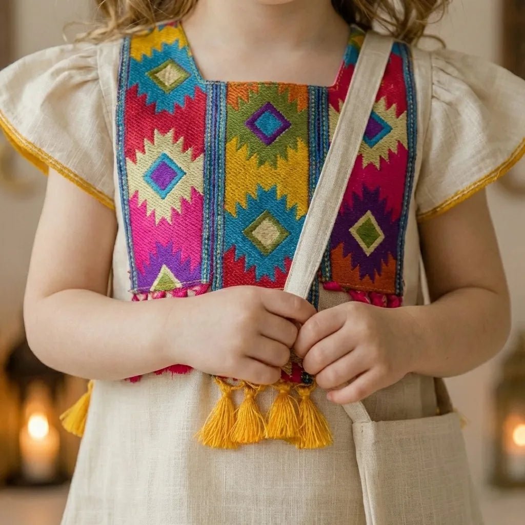 Zayan Heritage Ghirgiyan Girl-Beige