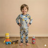 Simpson Boy Pajama Set-Grey