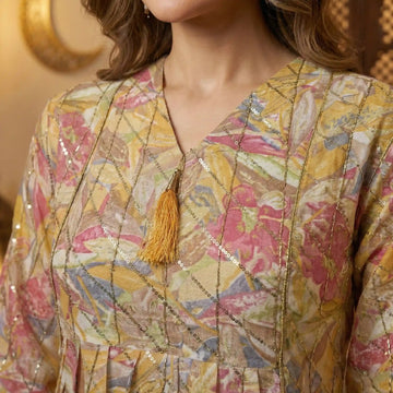 The Oasis Petal Women Daraa- Bright Yellow