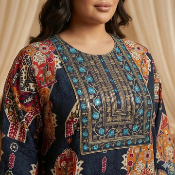 The Nomad Women Daraa- Dark Blue