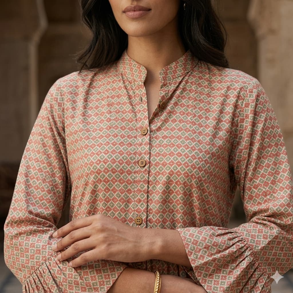 Dessert Sand Tiered Women Daraa- Brown