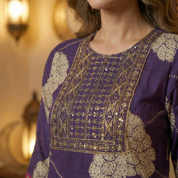 The Bloom Women Daraa- Purple