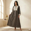 Royal Floral Women Daraa-Black