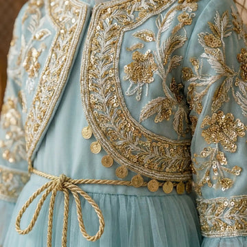 Tassel Twirl Ghirgiyan Girl-Sea Green